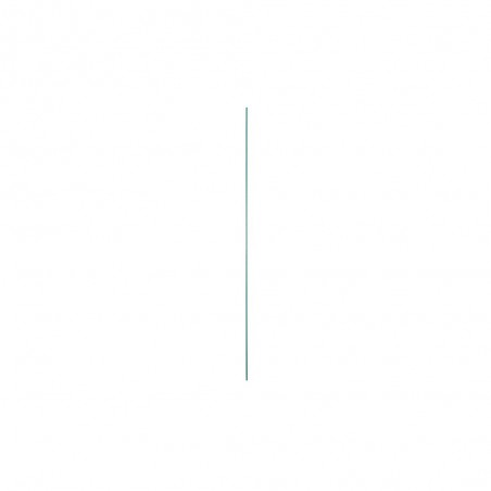 1 barre de tension vert H. 155 cm