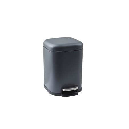 Poubelle de salle de bains 6 l gris SENSEA Remix -  - meilleure qualité