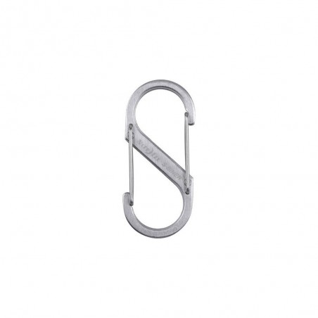 Mousqueton acier inox NITE IZE L. 7 x L. 3 cm x Ep. 0.7 mm