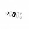 Lot de 5 joints pour bonde lavabo EQUATION L.8 X H.2 X P.7 cm
