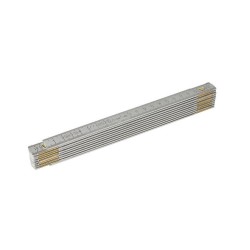 Mètre pliant de menuisier aluminium2 M