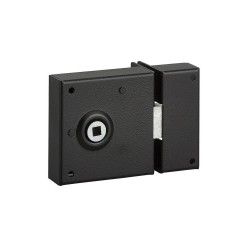 Serrure en applique Axe 60Mm à poignée ouverture à droite ou à gauche