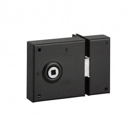 Serrure en applique Axe 60Mm à poignée ouverture à droite ou à gauche