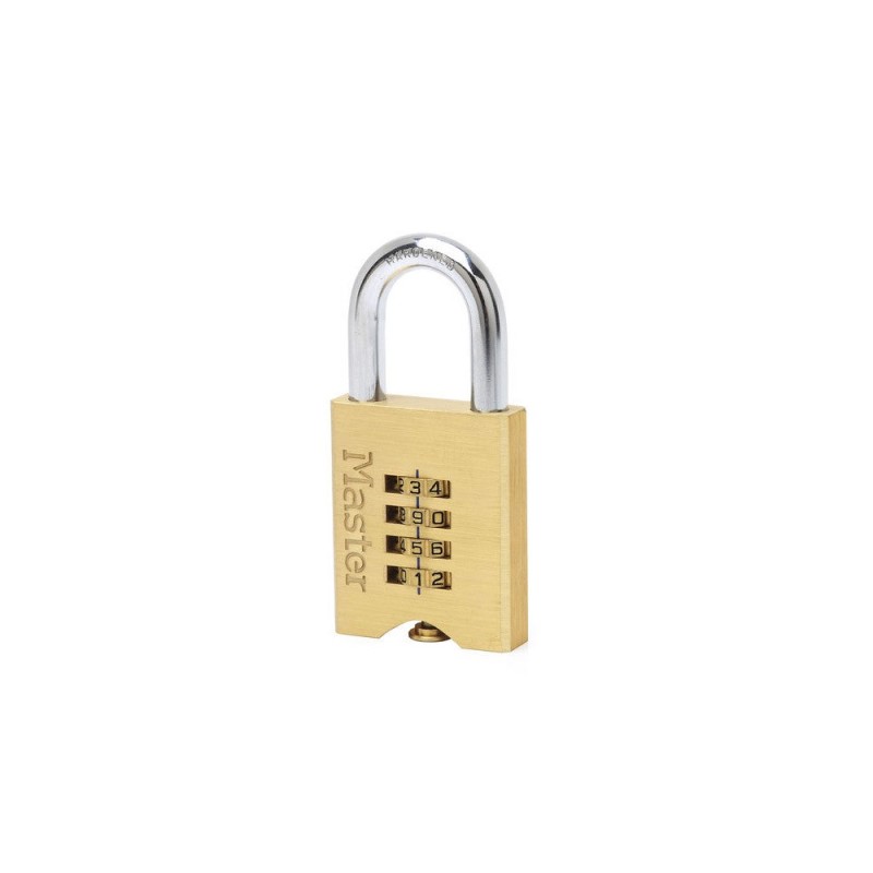Cadenas à combinaison Masterlock Laiton L.50 Mm