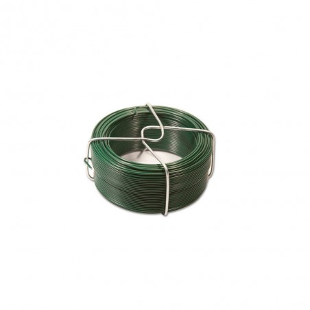 Fil dattache plastifié vert 1.6 mm x 50 m