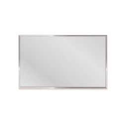 Miroir de salle de bain 50x100 cm serena chrome -  - meilleure qualité
