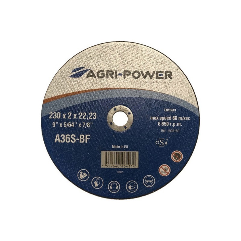 Disque à tronçonner 230x2x22mm