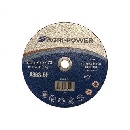 Disque à tronçonner 230x2x22mm