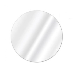 Miroir de salle de bain diamètre 20cm bords polis lot 4