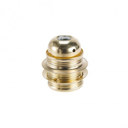 Douille Electrique E27 à Vis Fer Laiton