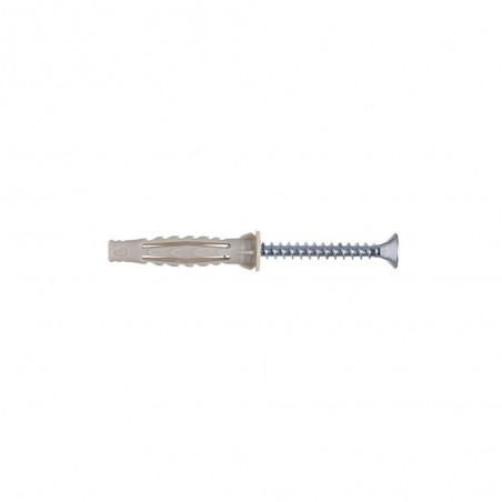 Lot de 30 Chevilles Et Vis à Expansion Standers Diam.6 Mm X L.40 Mm