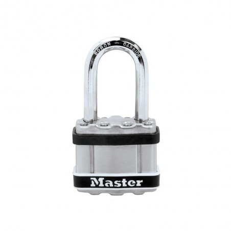 Cadenas à Clé Master Lock Acier Laminé 4 Clés Excell Marine L.44 Mm