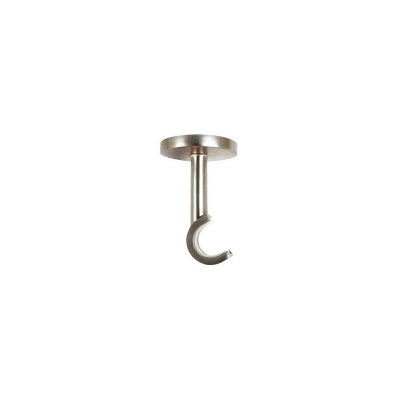 Lot de 2 supports Tringle à Rideau Kali 20 Mm Argent Satiné Inspire