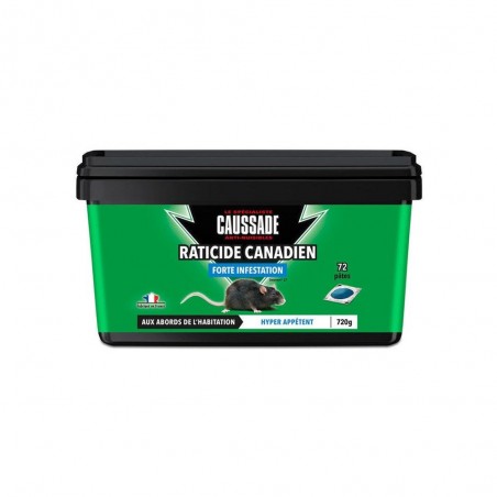 Pâte Antirats Et Surmulots Caussade 720 G