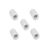 Lot de 5 Douilles Electriques Automatique B22 Polyamide Blanc