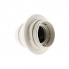 Douille E27 Filete Polyester Blanc