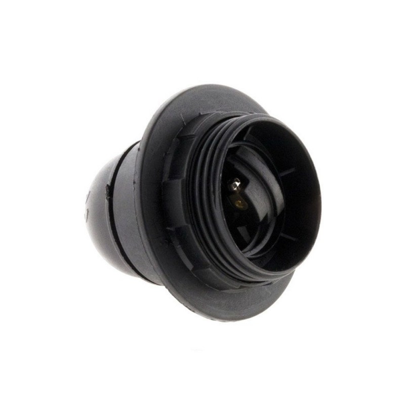 Douille E27 Filete Polyester Noir