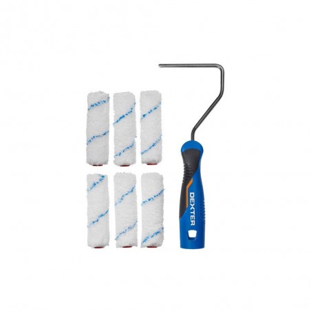 Lot de Rouleaux Et Recharges Pour Vernir Huiler Vitrifier Lasurer Et Saturer