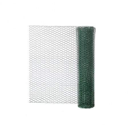 Grillage pour animaux Soudée Vert H.1 X L.3 M Maille H.25 X L.25 Mm
