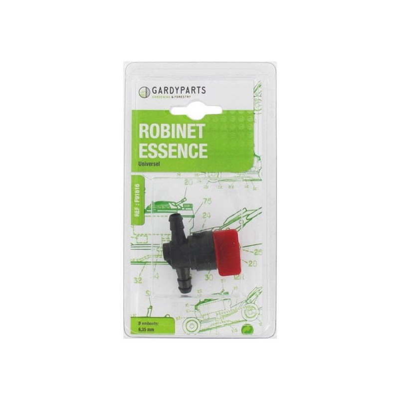 Robinet essence pour tuyau Diam 635Mm