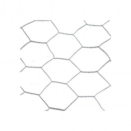 Grillage pour animaux Triple Torsion Gris H.1 X L.3 M Maille H.40 X L.40 Mm