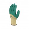 Gants mixte latex DPVV831 T09 vert manutention générale