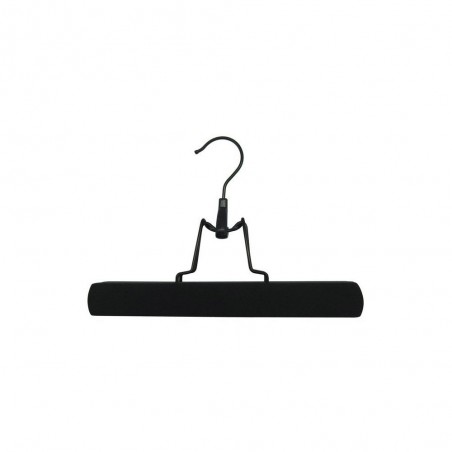 Cintre pantalon et jupe SPACEO bois noir H.17.2 x l.28 x P.2.2 cm