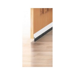 Bas de porte adhésif brosse AXTON L. 100 cm blanc
