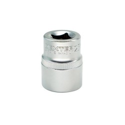 Douille 6 pans 1-2 en chrome vanadium DEXTER diam. 23 mm