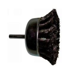 Brosse coupe perceuse pour métal TIVOLY Diam.75 mm
