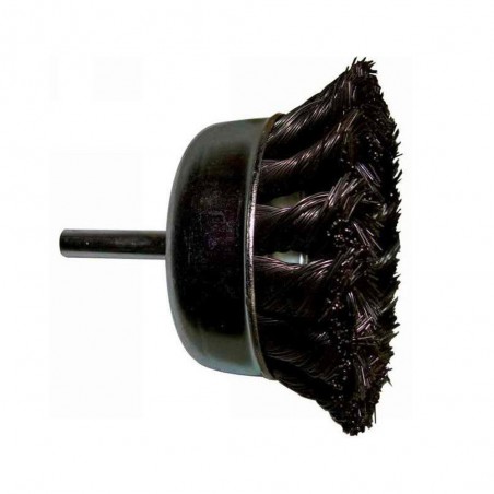Brosse coupe perceuse pour métal TIVOLY Diam.75 mm
