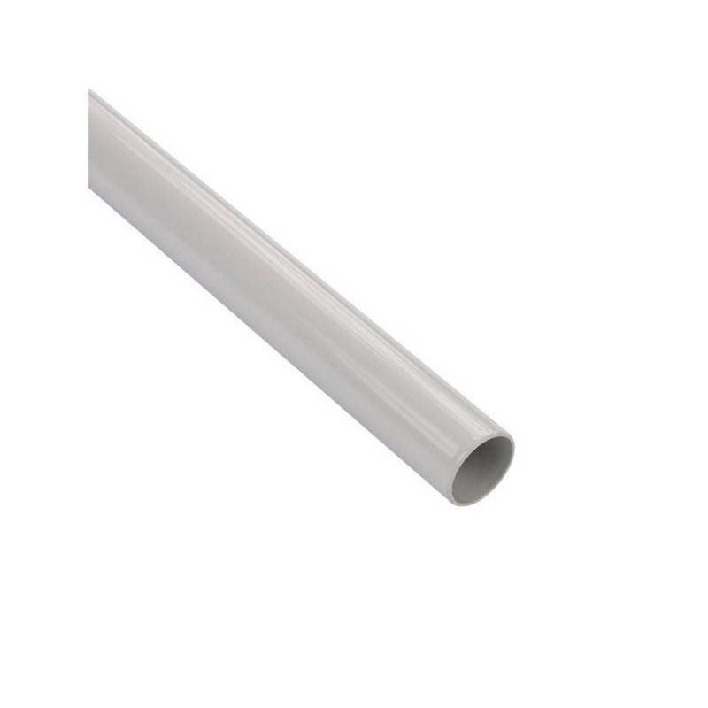 Barre de penderie blanc H.1.8 x l.200 x P.1.8 cm