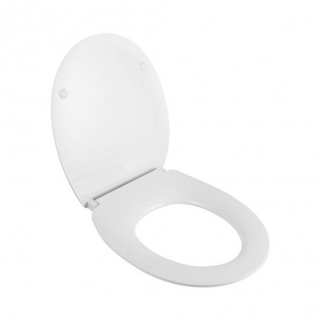 Abattant wc neo frein chute declipsable slim blanc