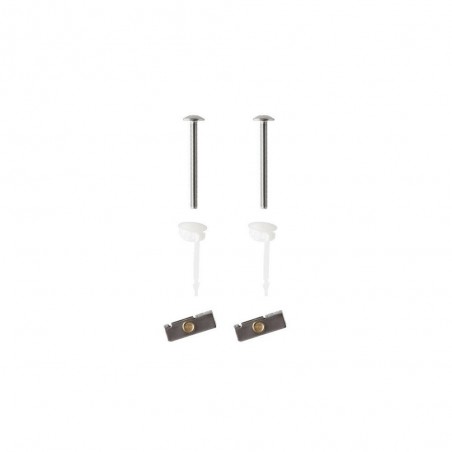 Fixation inox abattant fixo kit