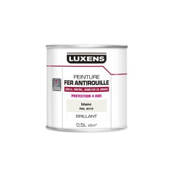 Peinture fer et Antirouille blanc brillant 0