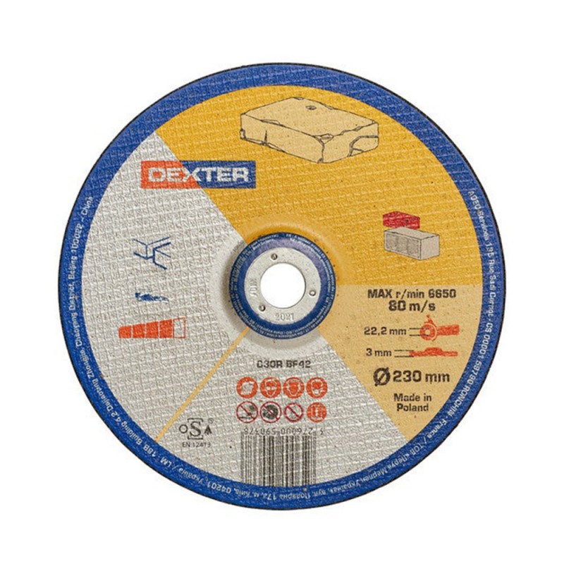 Disque meuleuse pierre 230x3x222