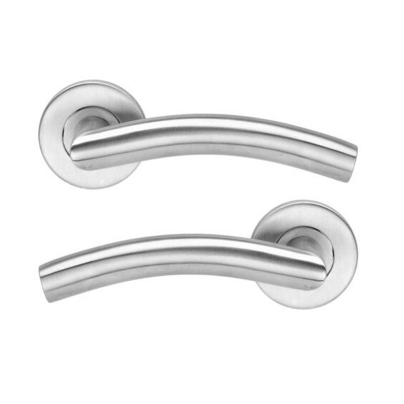 Poignée de portebequille margaud inox 2 pièces