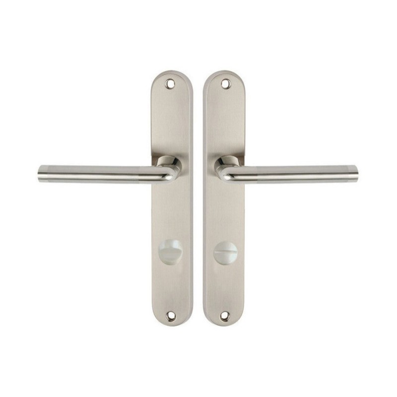 Poignée de porte Sophie zinc nickelé 195 cond