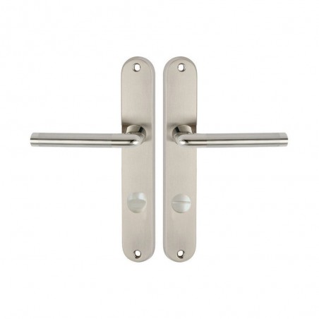 Poignée de porte Sophie zinc nickelé 195 cond