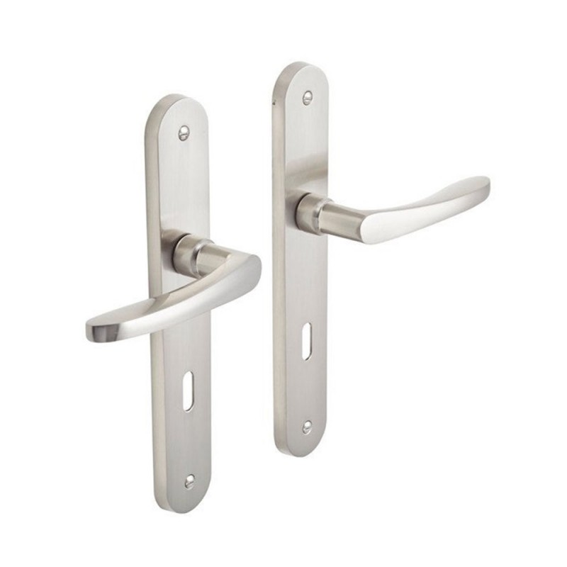 Poignée porte louise 195 alu sat cle