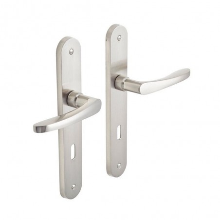 Poignée porte louise 195 alu sat cle