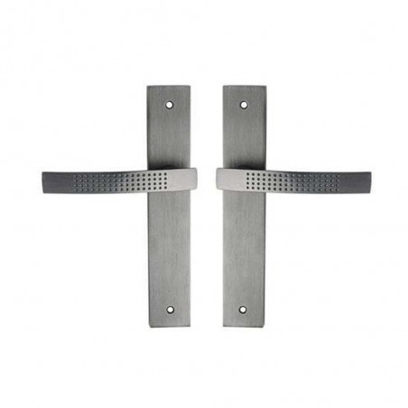 P50 Ensemble de porte Louna 195mm sans trou aluminium