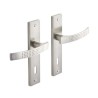 Ensemble de porte Louna 165mm trou cle aluminium
