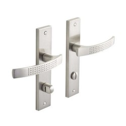 Ensemble de porte Louna 165mm condamnation-décondamnation aluminium