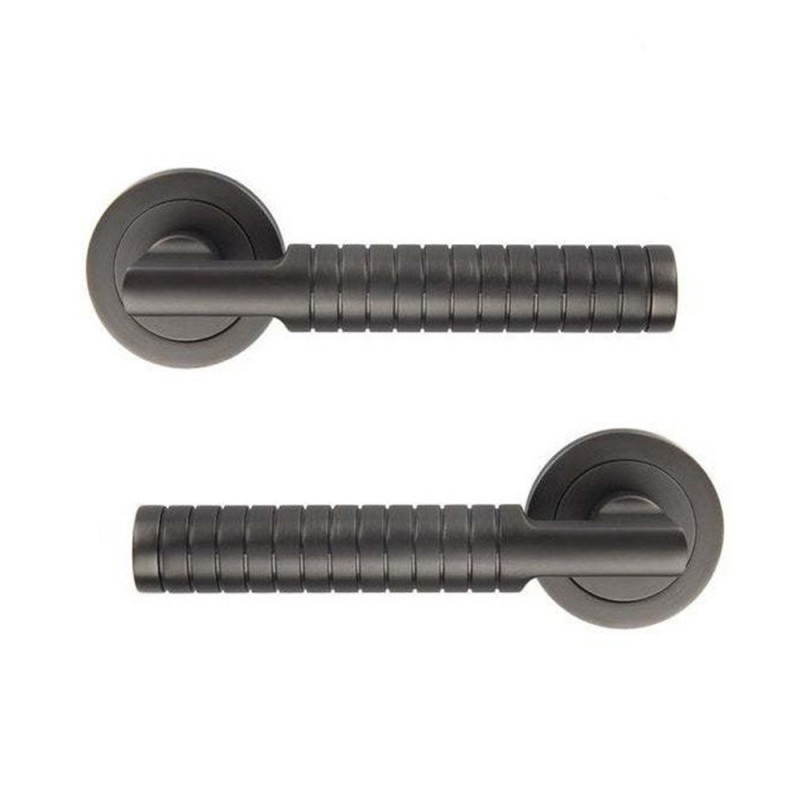 Ensemble de porte sur rosace Eden sans trou zamak