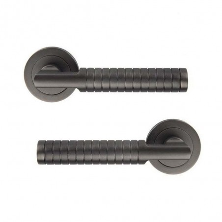 Ensemble de porte sur rosace Eden sans trou zamak