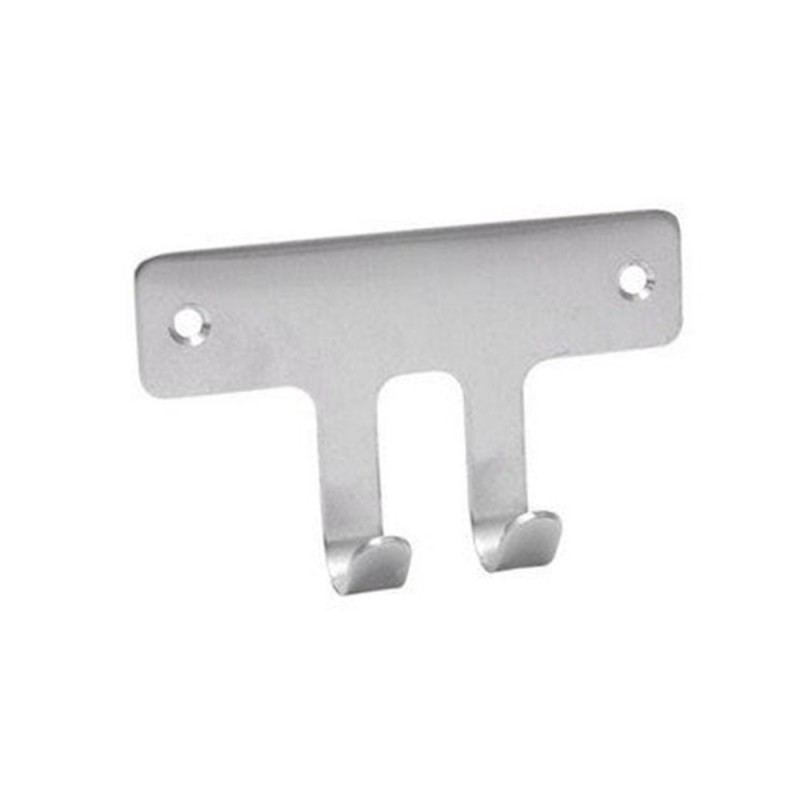 Patère 2 têtes loft brosse à  fixer -  - meilleure qualité