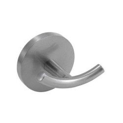 Patère 2 têtes suite brosse à  fixer -  - meilleure qualité