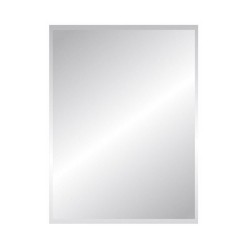 Miroir de salle de bain 80x60 cm bords biseautes