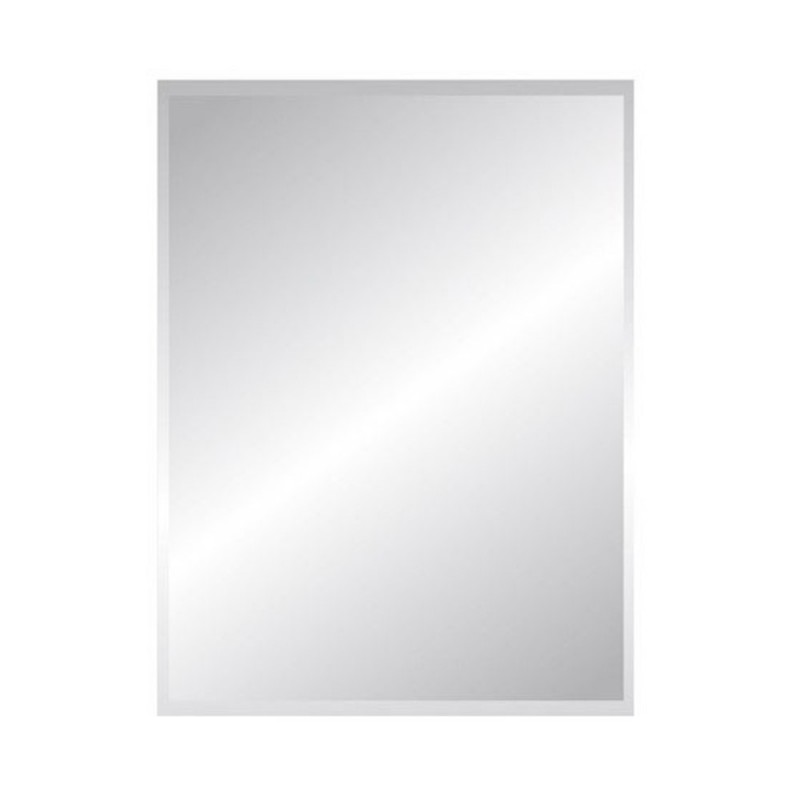 Miroir de salle de bain 80x60 cm bords biseautes